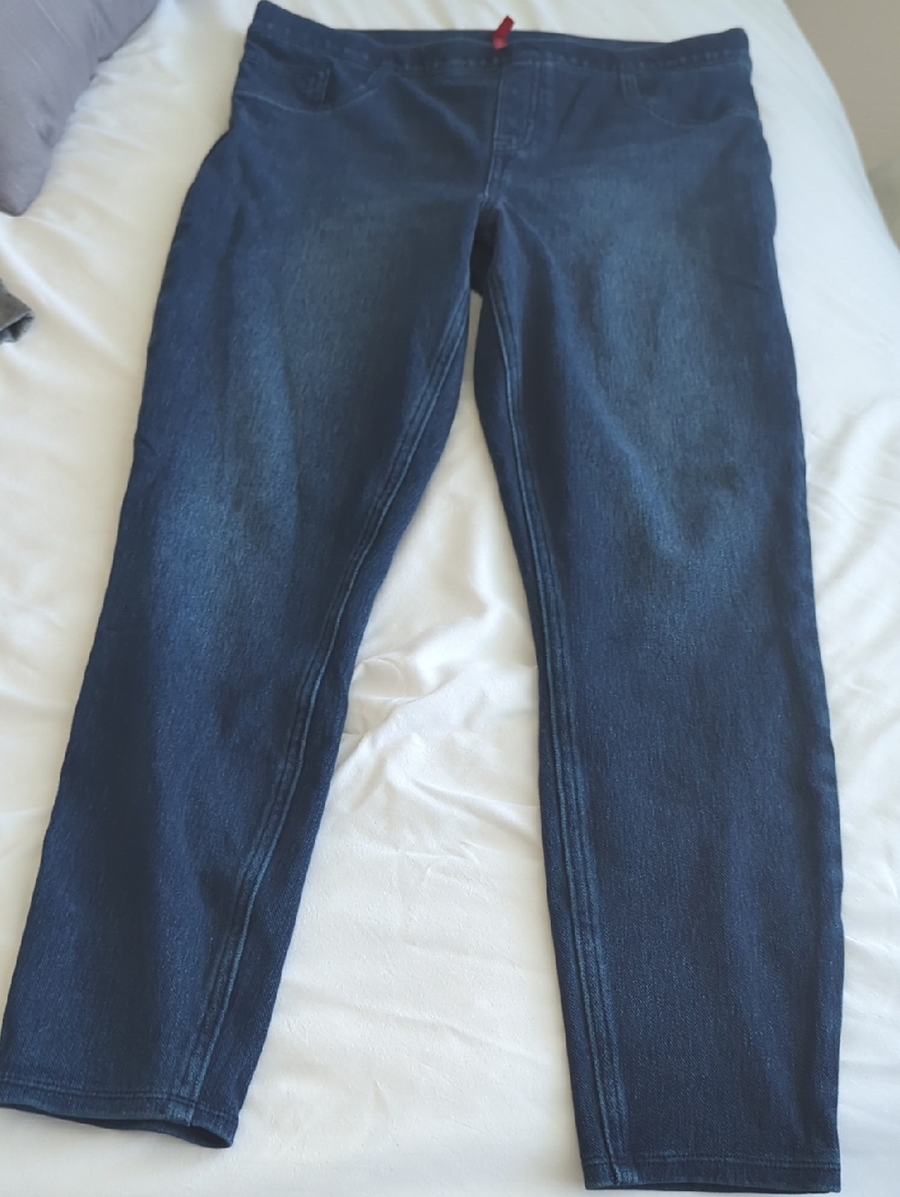 SPANX Dark Indigo Skinny Jeans
